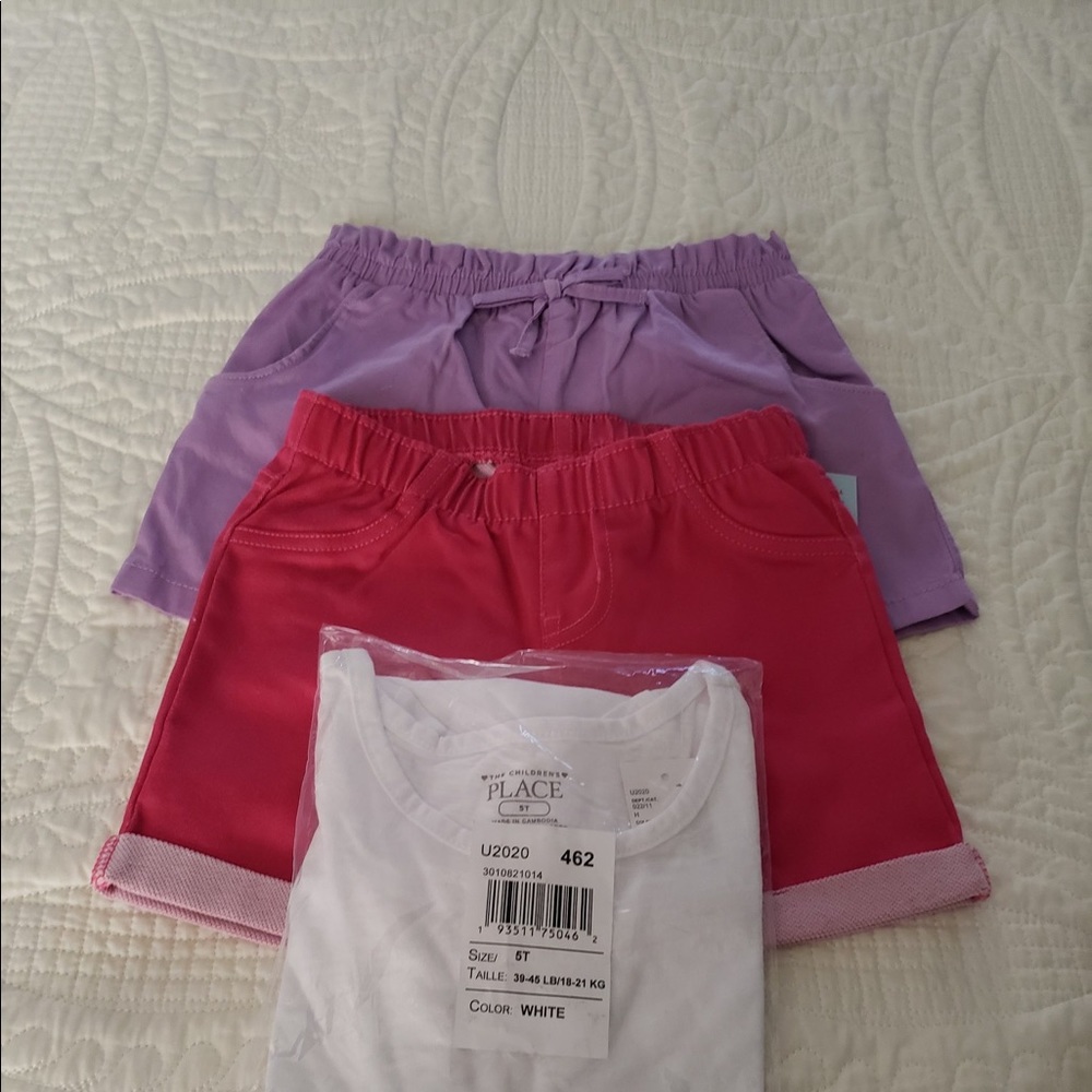 Toddler Girl Shorts & T-Shirt